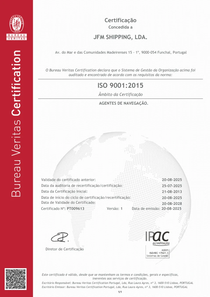 Certification